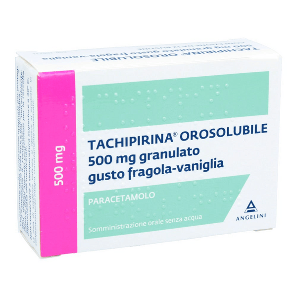 Tachipirina Orosolubile 500 mg Paracetamolo 12 Bustine