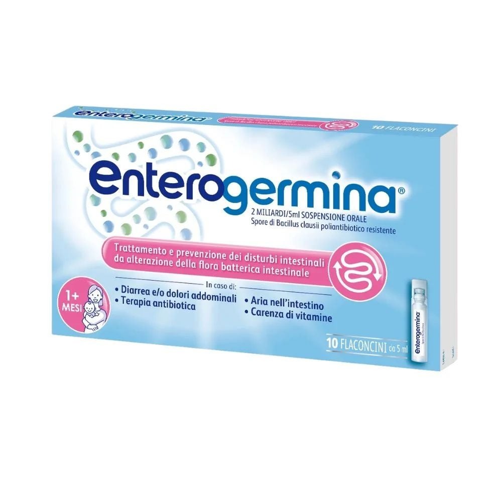 Enterogermina 2 Miliardi 10 Flaconi 5 ml