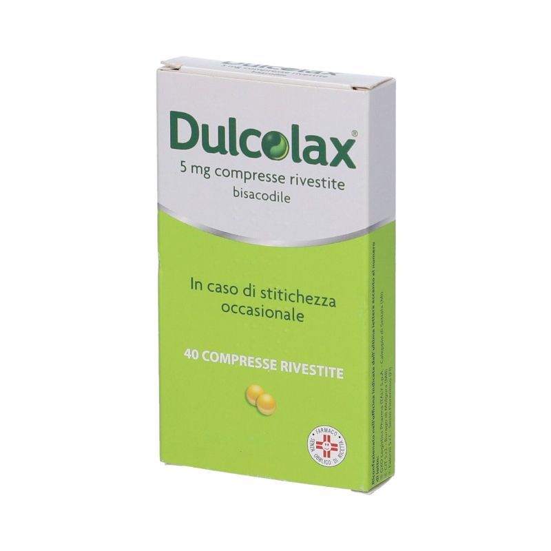 Dulcolax 5 mg - Lassativo Per Stitichezza Occasionale 40 Compresse Rivestite