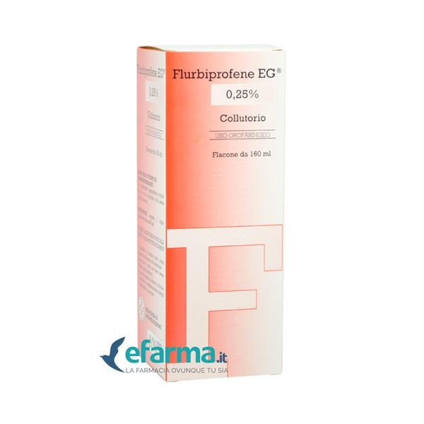 Flurbiprofene Eg Collutorio Analgesico 160 ml