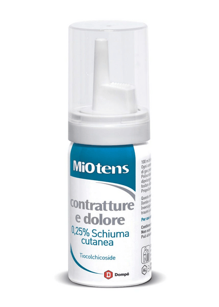 Miotens Contratture e Dolore 0.25% Tiocolchicoside Schiuma Cutanea 30 ml — confronto prezzi