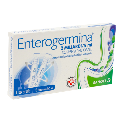 enterogermina*os 10fl 2mld/5ml