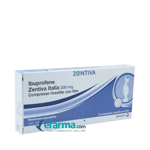 Ibuprofene zentiva italia 200 mg compresse rivestite con film ibuprofene medicinale equivalente