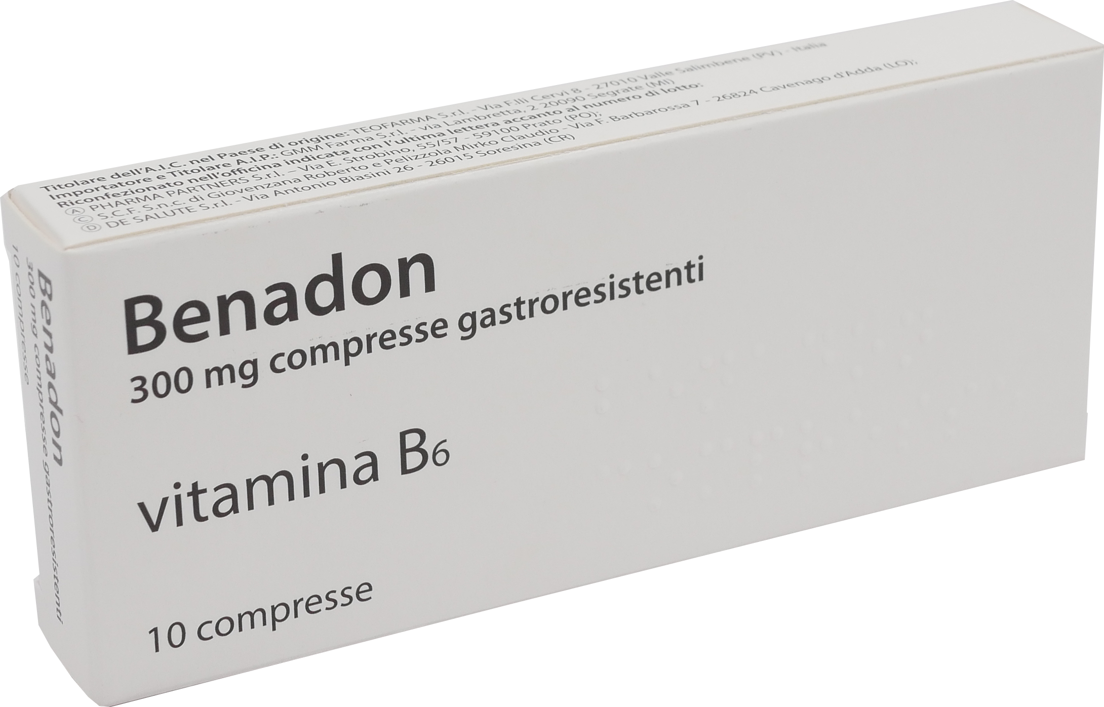 Benadon 300&nbsp;mg compresse gastroresistenti