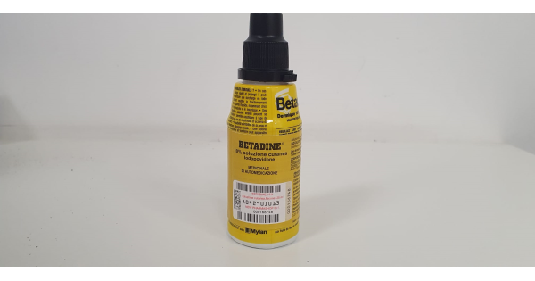 Betadine 10% Soluzione Cutanea Disinfettante, 125ml