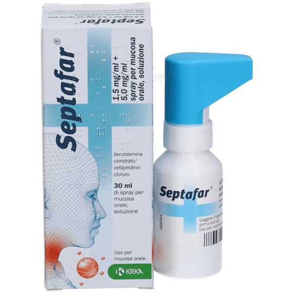 Septafar Spray Per la Pulizia e Idratazione Delle Mucose Nasali 1 Flacone 30 ml