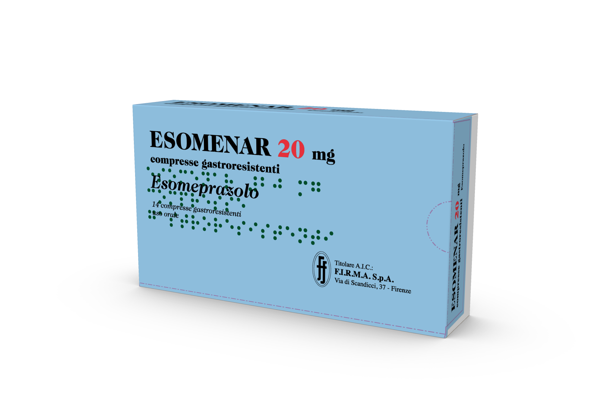 Esomenar 20 mg compresse gastroresistenti esomeprazolo — confronto prezzi