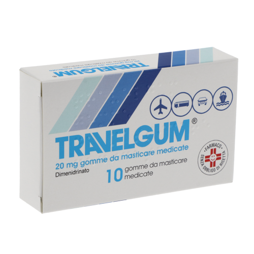 Travelgum*10gomme mast 20mg