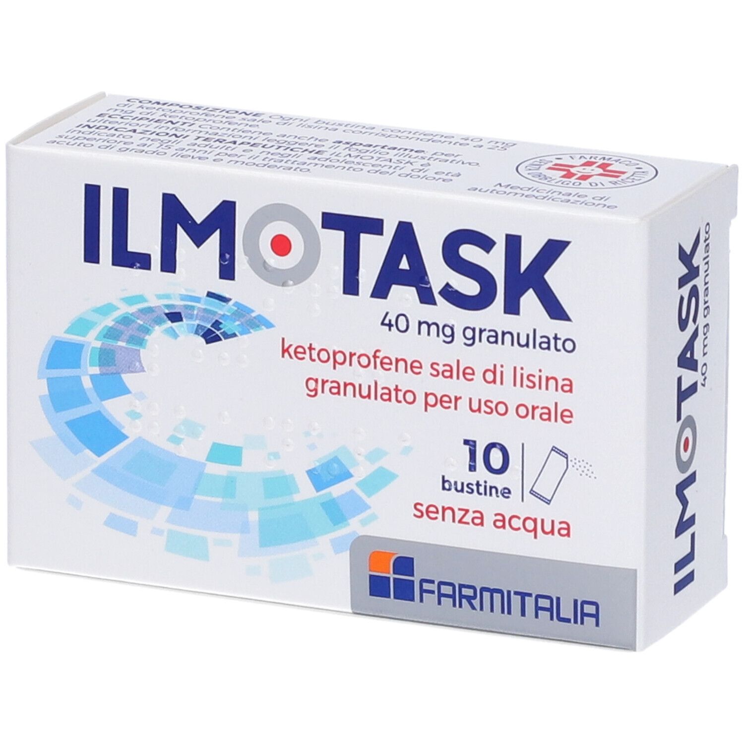 ILMOTASK 40 mg granulato 10 pz Granuli