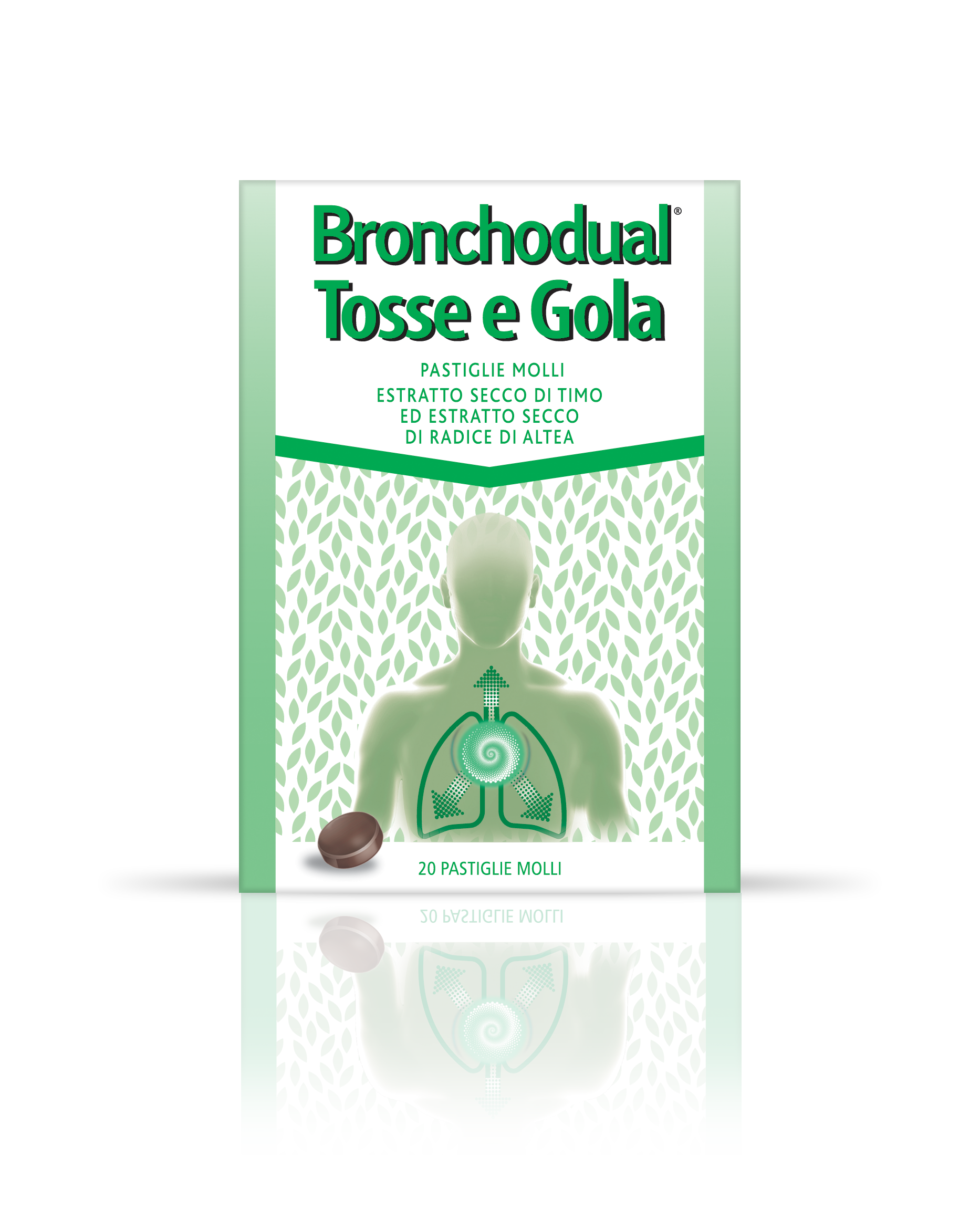 BRONCHODUAL TOSSE GOLA*20PAST — confronto prezzi