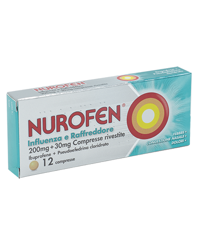 Nurofen Influenza E Raffreddore 12 Compresse