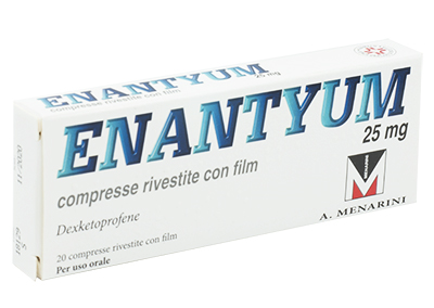 Enantyum 25mg Antinfiammatorio 20 Compresse