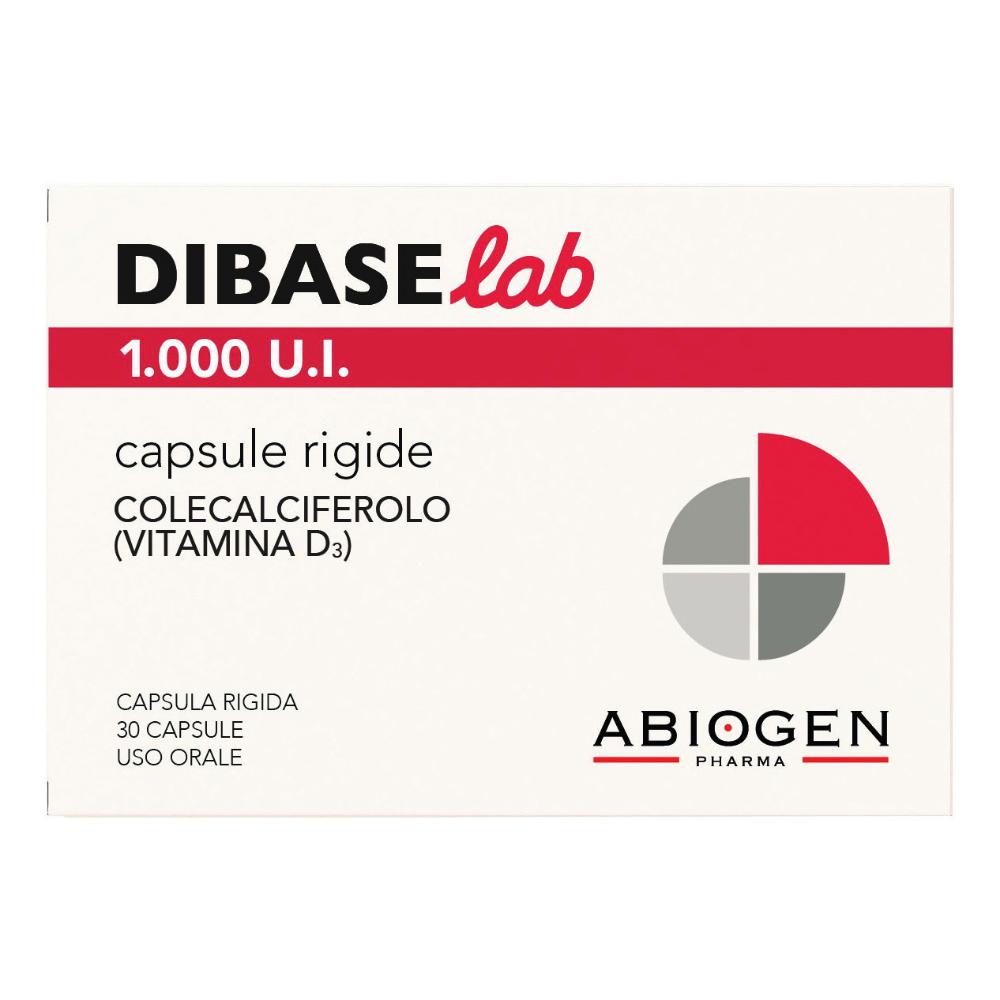 DiBaseLab 1000 UI Colecalciferolo Deficit di Vitamina D 30 Capsule Rigide — confronto prezzi