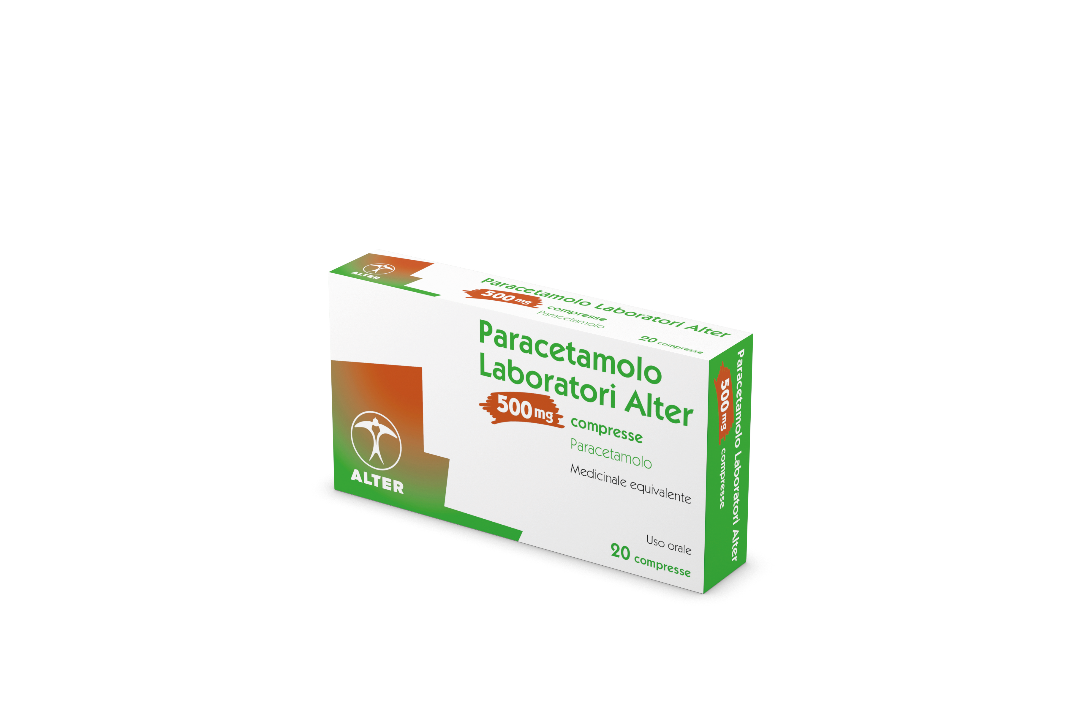 PARACETAMOLO ALT*20CPR 500MG