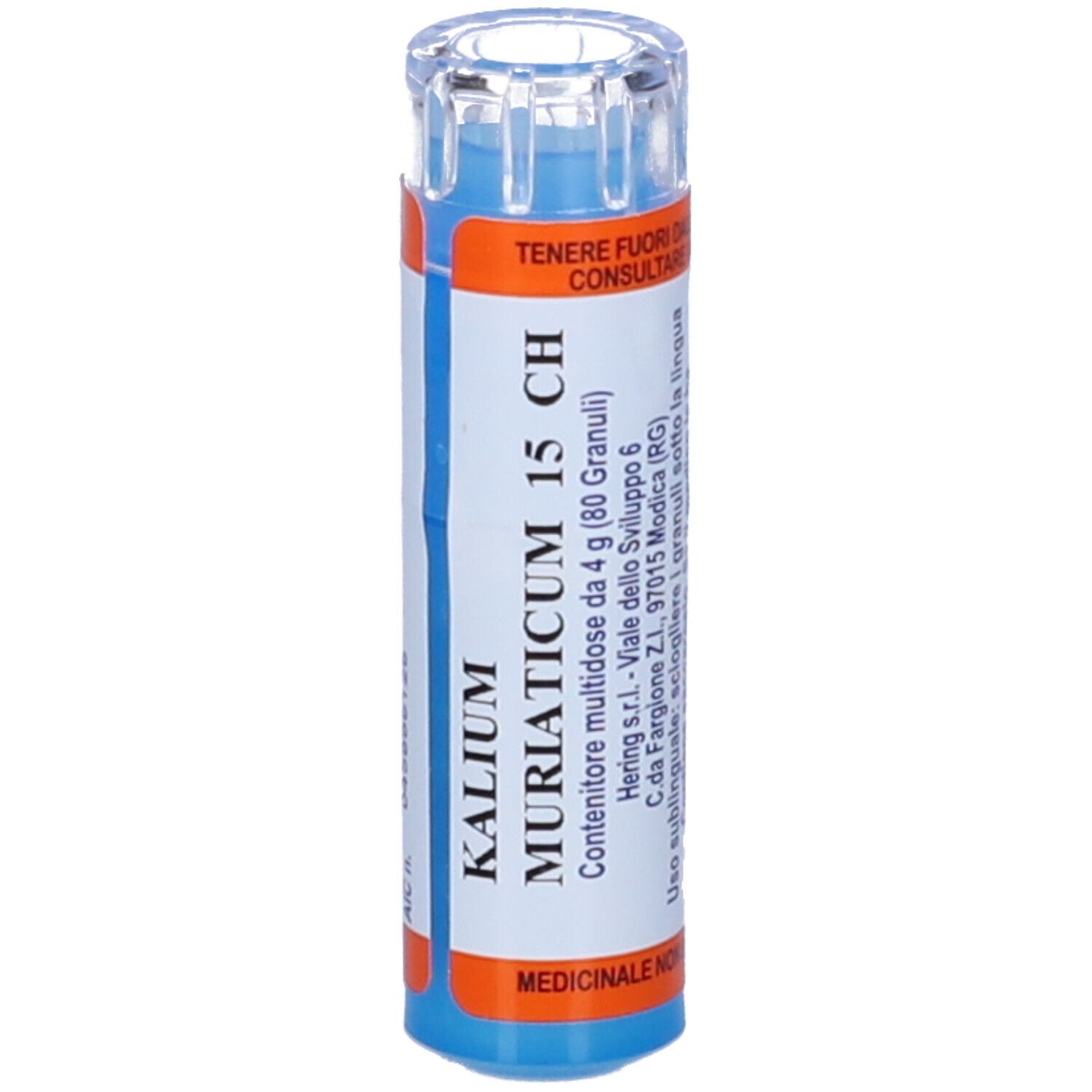 KALIUM MURIATICUM*80 granuli 15 CH contenitore multidose Granuli