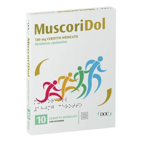 Muscoridol 180 Mg Cerotto Medicato Antidolorifico 10 Cerotti
