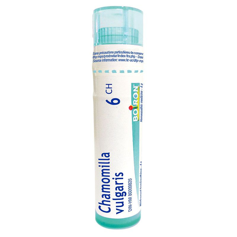Boiron chamomilla vulgaris*6 CH granuli 1 contenitore multidose 4 g(80 granuli)