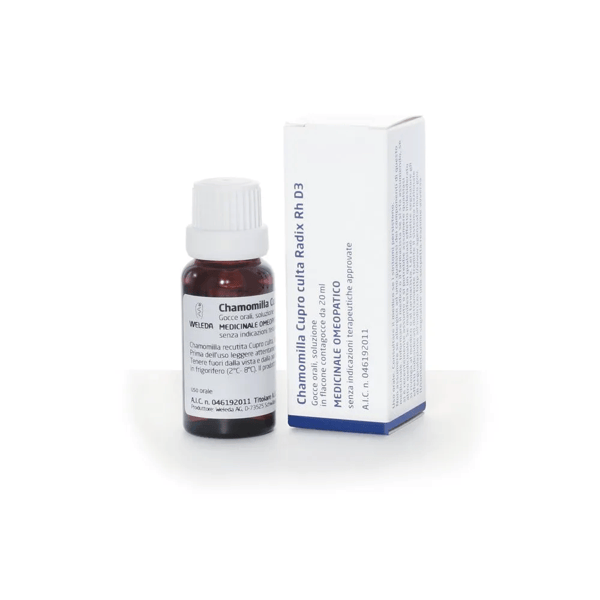 Weleda Chamomilla Cupro Culta Radix Rh Orale Gtt 3 DH 20 ml