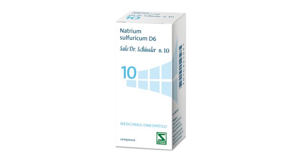 Natrium Sulfuricum D6 Sale Dr.Schussler N.10 200 Cpr Flacone pz Compresse
