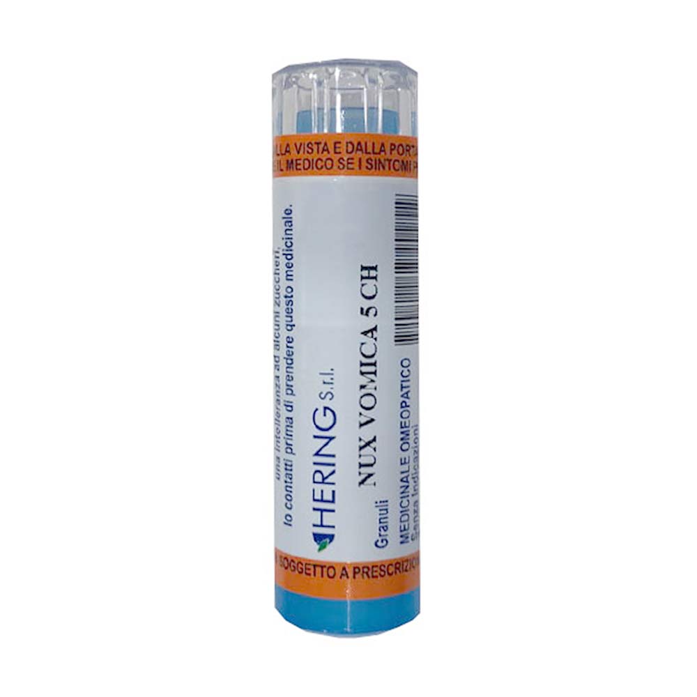 Nux Vomica Hering 5 Ch Medicinale Omeopatico in Granuli Multidose, 4g