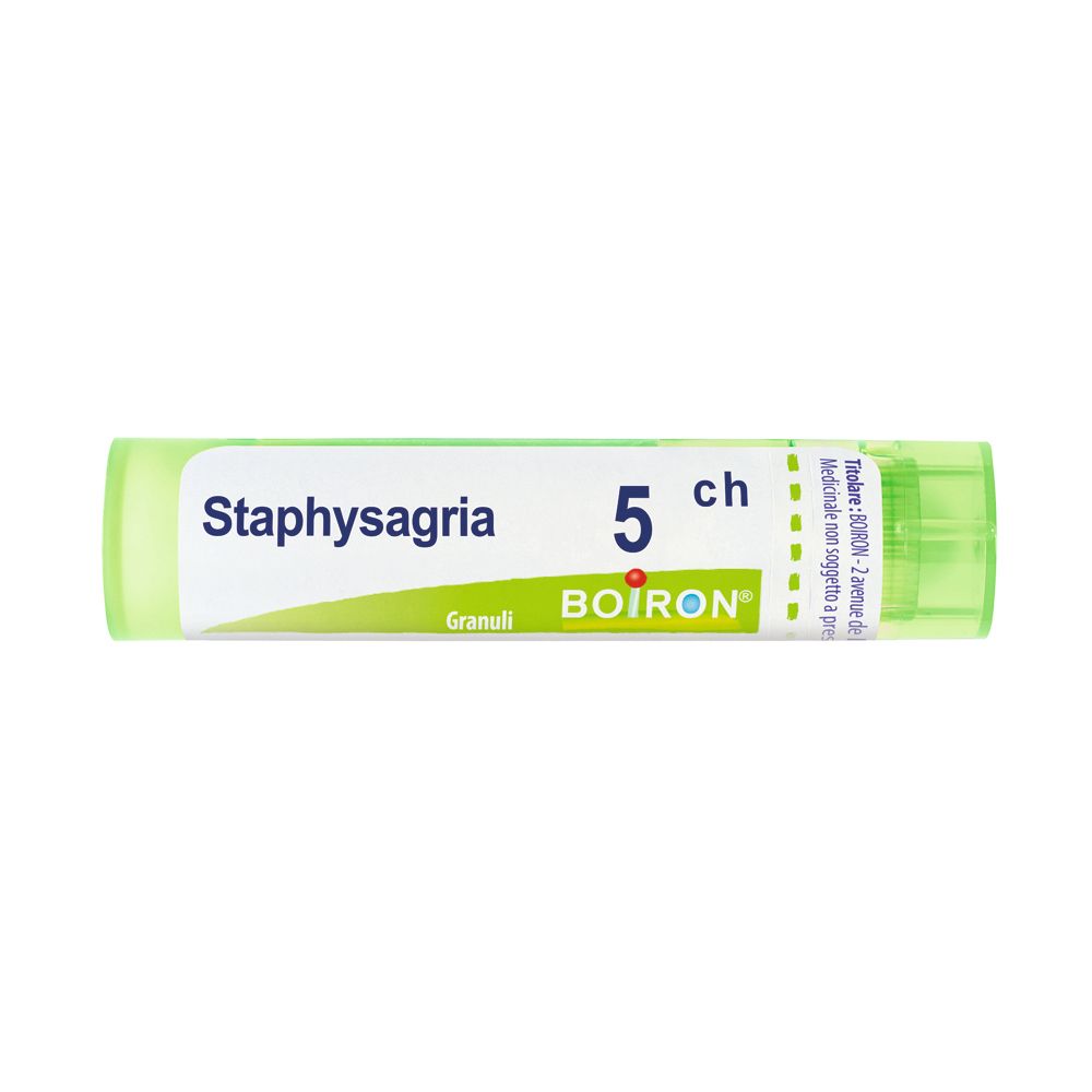 Boiron Staphysagria 5 CH - Medicinale omeopatico lenitivo e antinfiammatorio, 80 granuli — confronto prezzi