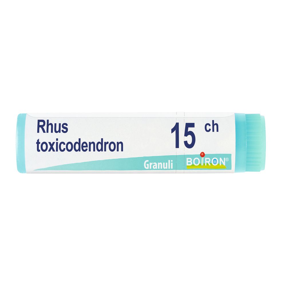 Boiron Rhus Toxicodendron 15 diluizione centesimale globuli rimedio omeopatico orale