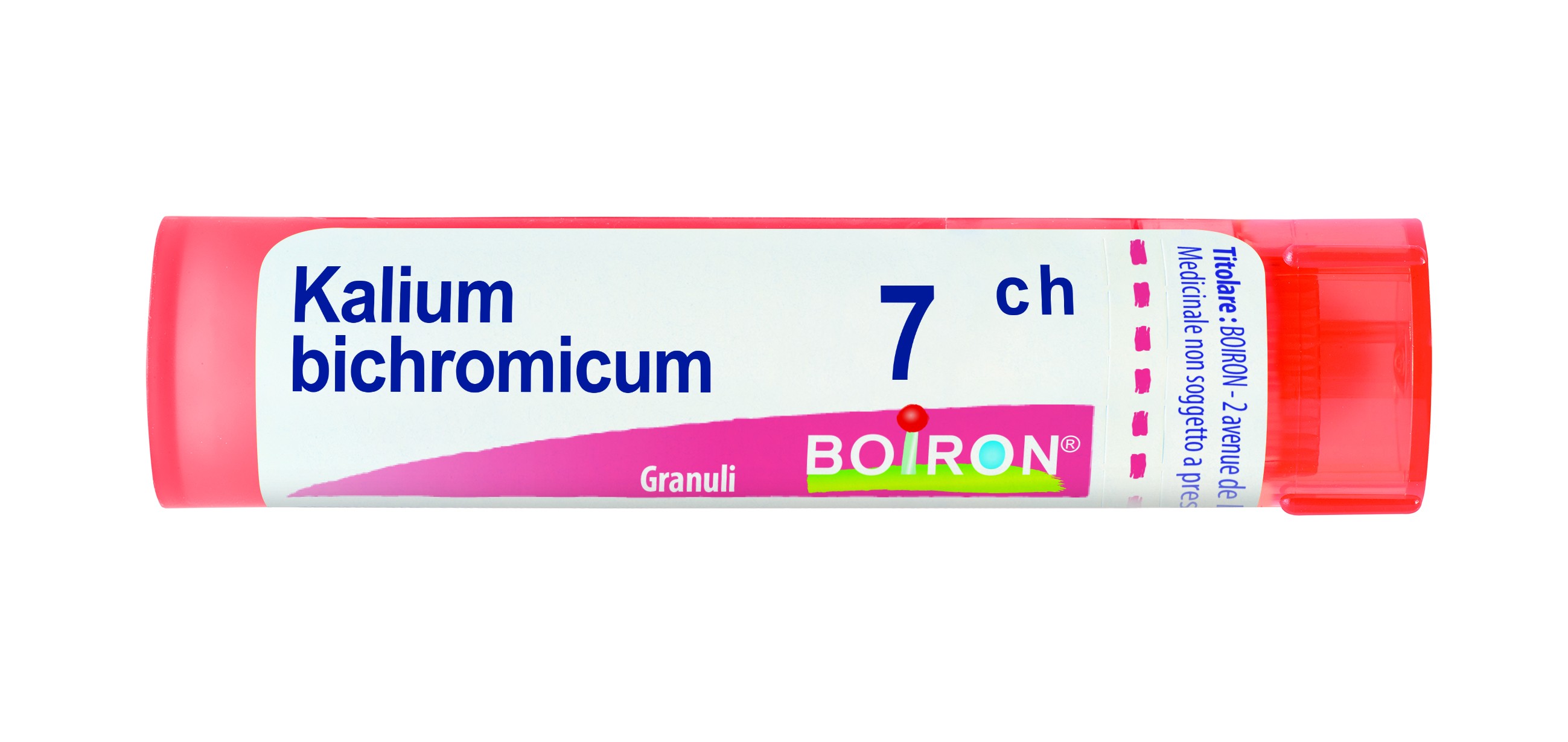 Kalium Bich Boi Boiron Kalium Bichromicum 7CH Medicinale Omeopatico in Granuli, 4g