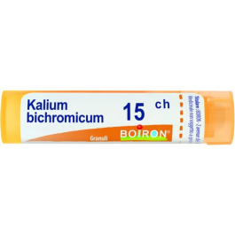 Boiron Kalium Bichromicum 15CH Rimedio Omeopatico in Granuli, 4g