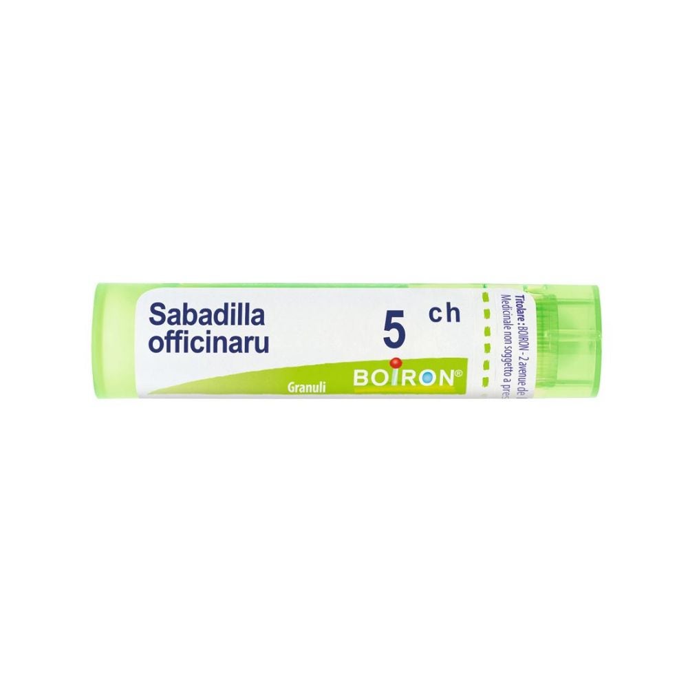 Boiron Sabadilla Officinarum 5CH Medicinale Omeopatico in Granuli, 80 granuli