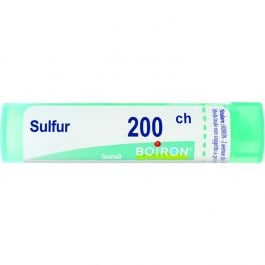 Sulfur 200 Ch Medicinale Omeopatico in Granuli Multidose, 4g