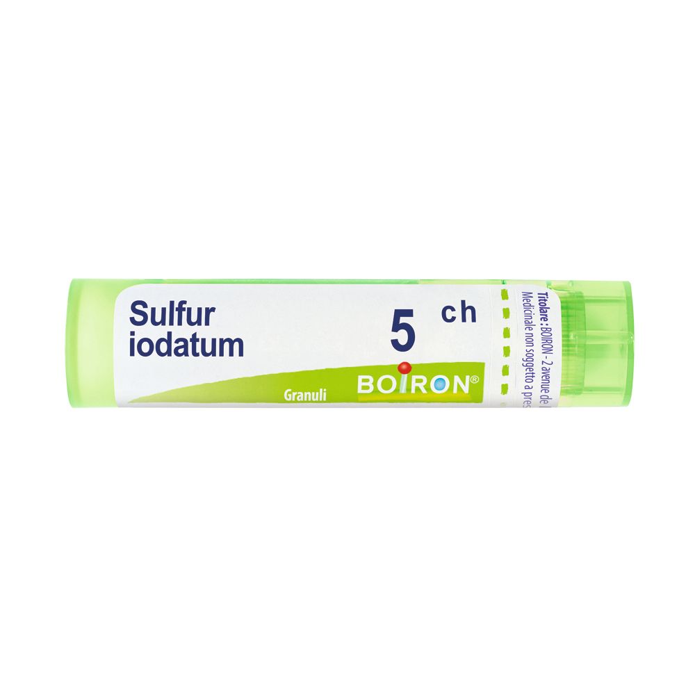 Boiron sulfur iodatum*80 granuli 5 CH contenitore multidose