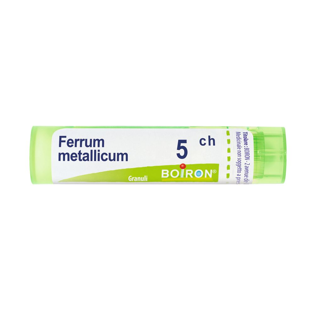 Ferrum Metall Boi 5Ch Medicinale Omeopatico in Granuli, 4g