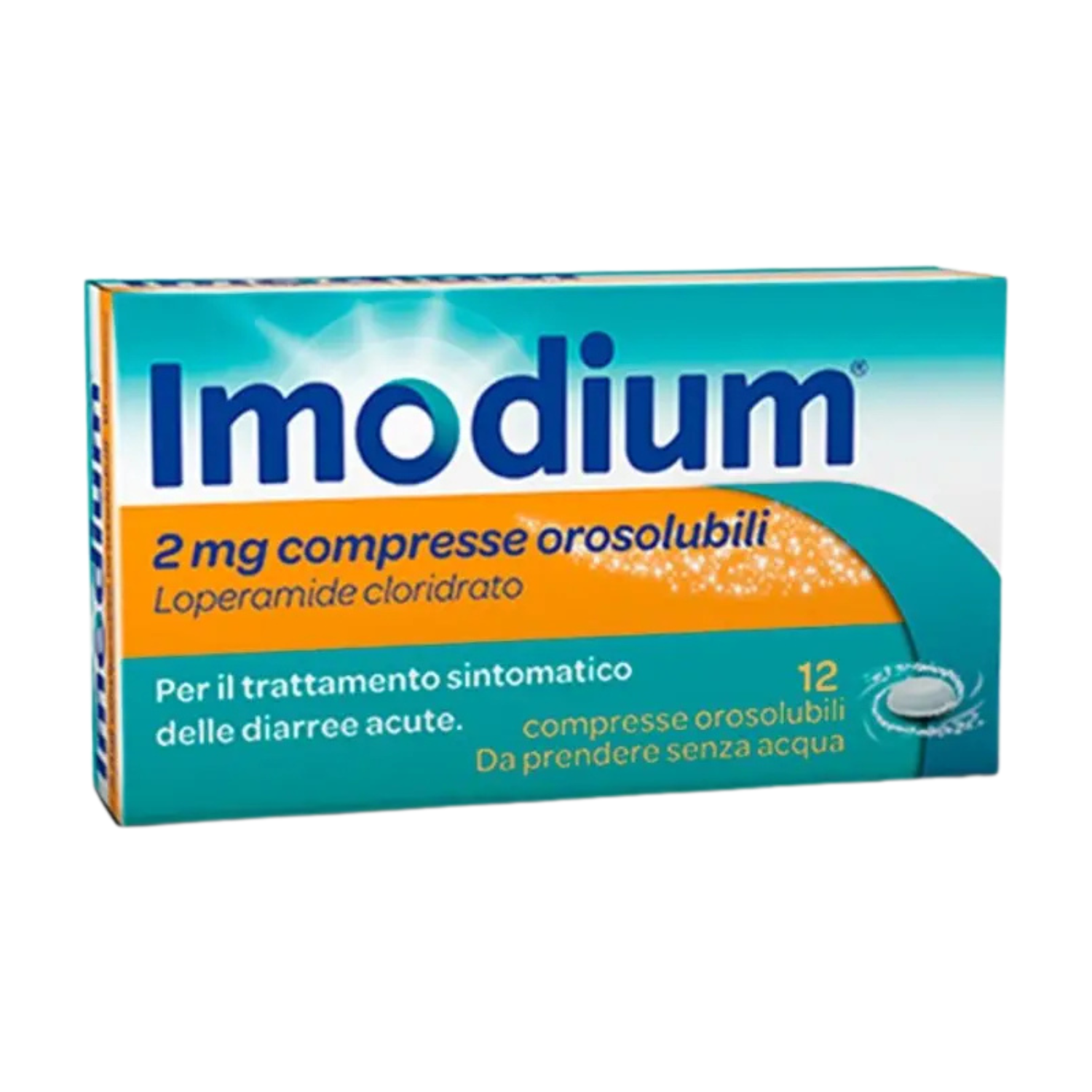 IMODIUM*12CPR OROSOL 2MG