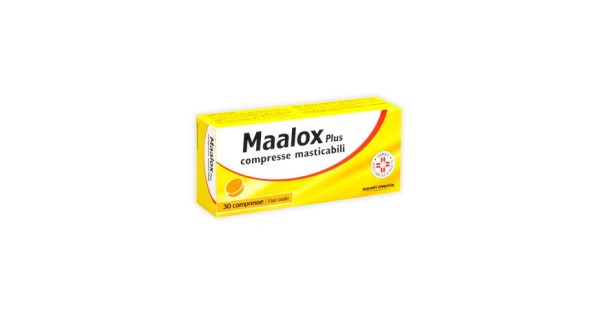 Maalox Plus Antiacido E Antigonfiore 30 Compresse Masticabili
