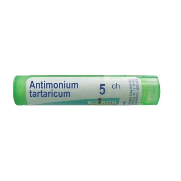 Antimonium Tartaricum Boiron 5CH Medicinale Omeopatico in Granuli multidose, 80 granuli