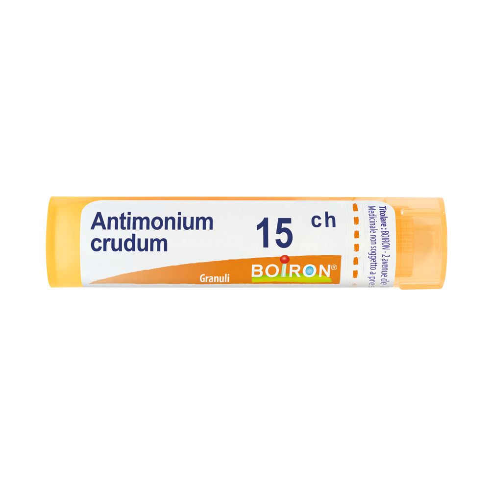 Antimonium Crudum 15ch Granuli 4 Grammi