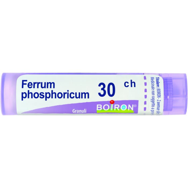 Boiron Ferrum Phosphoricum 30CH Medicinale Omeopatico, 80 granuli