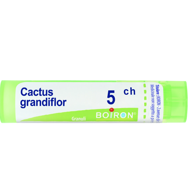 Cactus Grandiflorus 5CH granuli Boiron rimedio omeopatico cardiaco