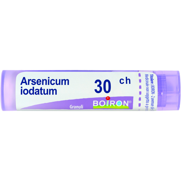 Arsenicum Iodatum 30 Centesimale Hahnemanniana Granuli Omeopatici Boiron Tubo 4 g (circa 80 granuli)