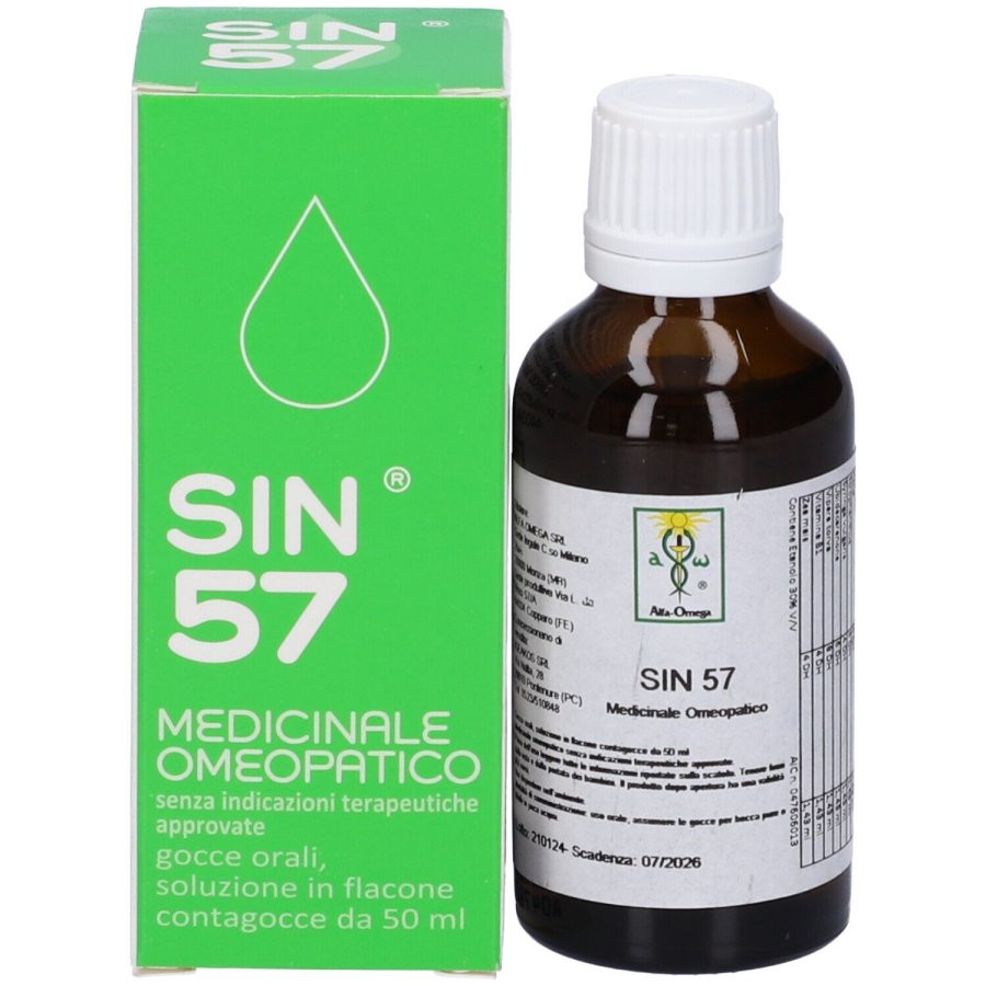Alfa Omega SIN 57 Gocce Orali Azione Cardioprotettiva 50ml — confronto prezzi