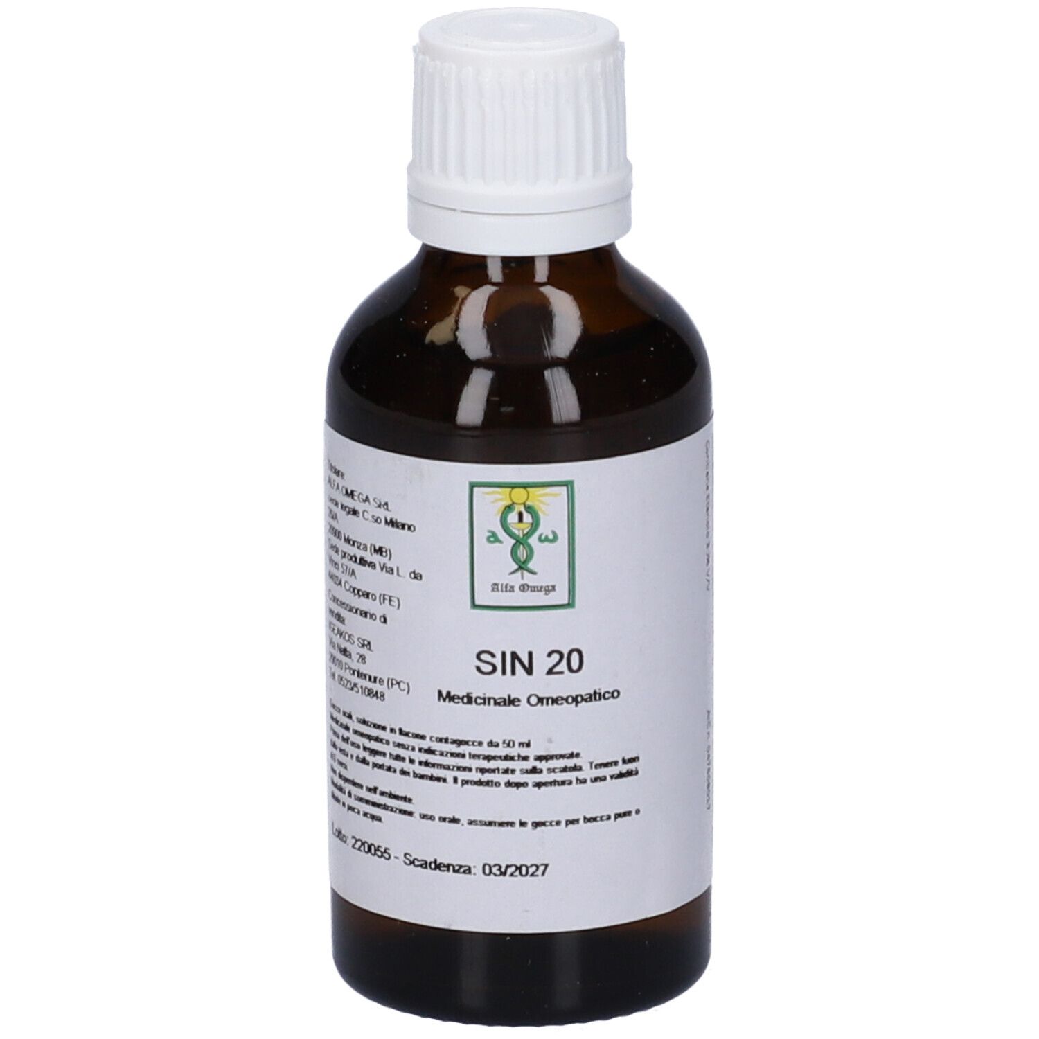Sin 20 os Gocce 50ml — confronto prezzi