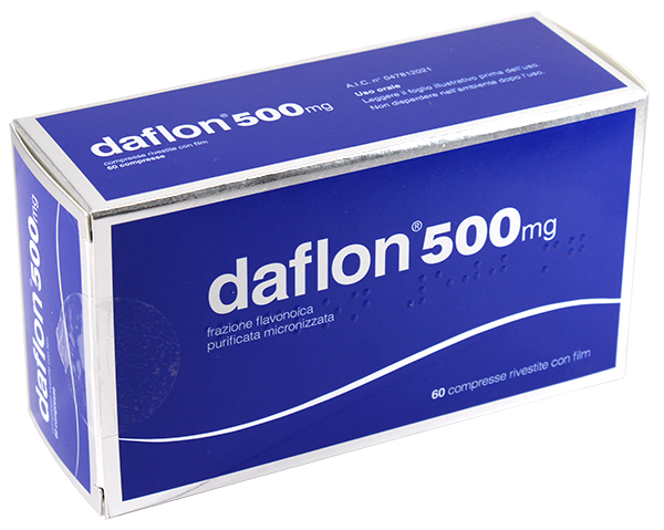 Daflon 60 compresse riv 500mg