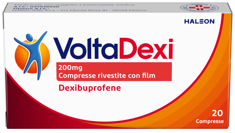 VoltaDexi Dexibuprofene 200mg 20 Compresse — confronto prezzi