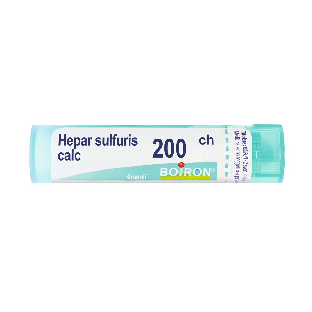 Hepar Sulfuris Calc*200Ch 80Gr 4 g Granuli