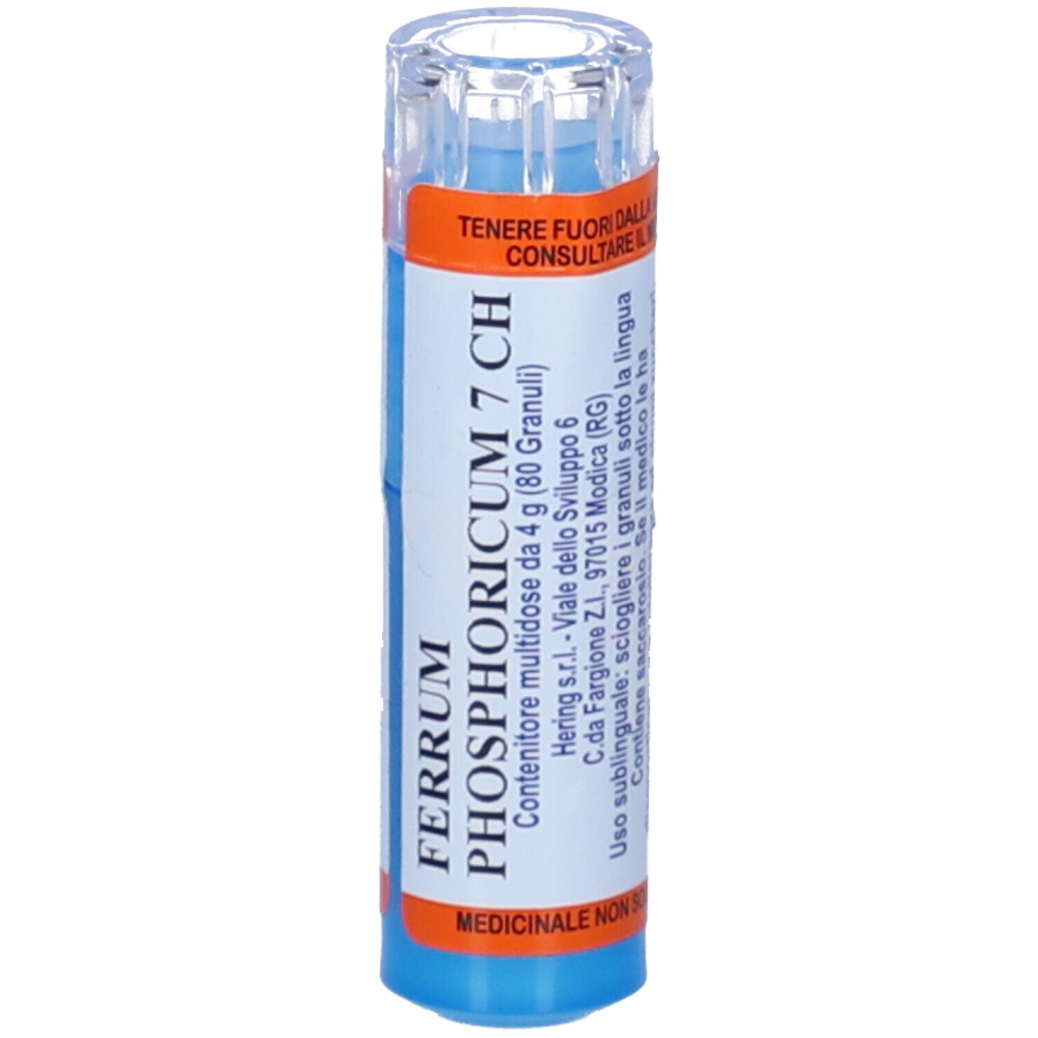 FERRUM PHOSPHORICUM*80 granuli 7 CH contenitore multidose