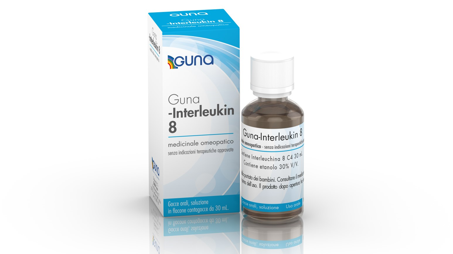Guna Interleukin 8 C4 Orale Gtt 30 Ml ml Gocce orali — confronto prezzi