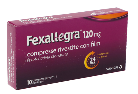 FEXALLEGRA*10CPR RIV 120MG