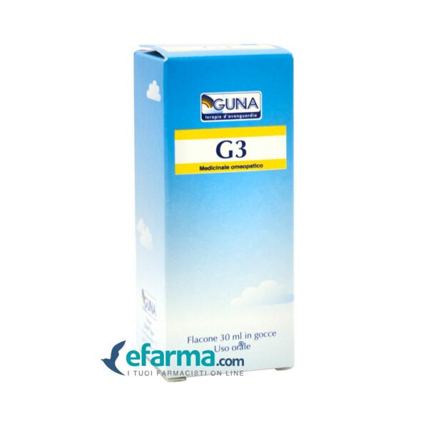 Guna G3 Gocce Omeopatiche 30 ml — confronto prezzi