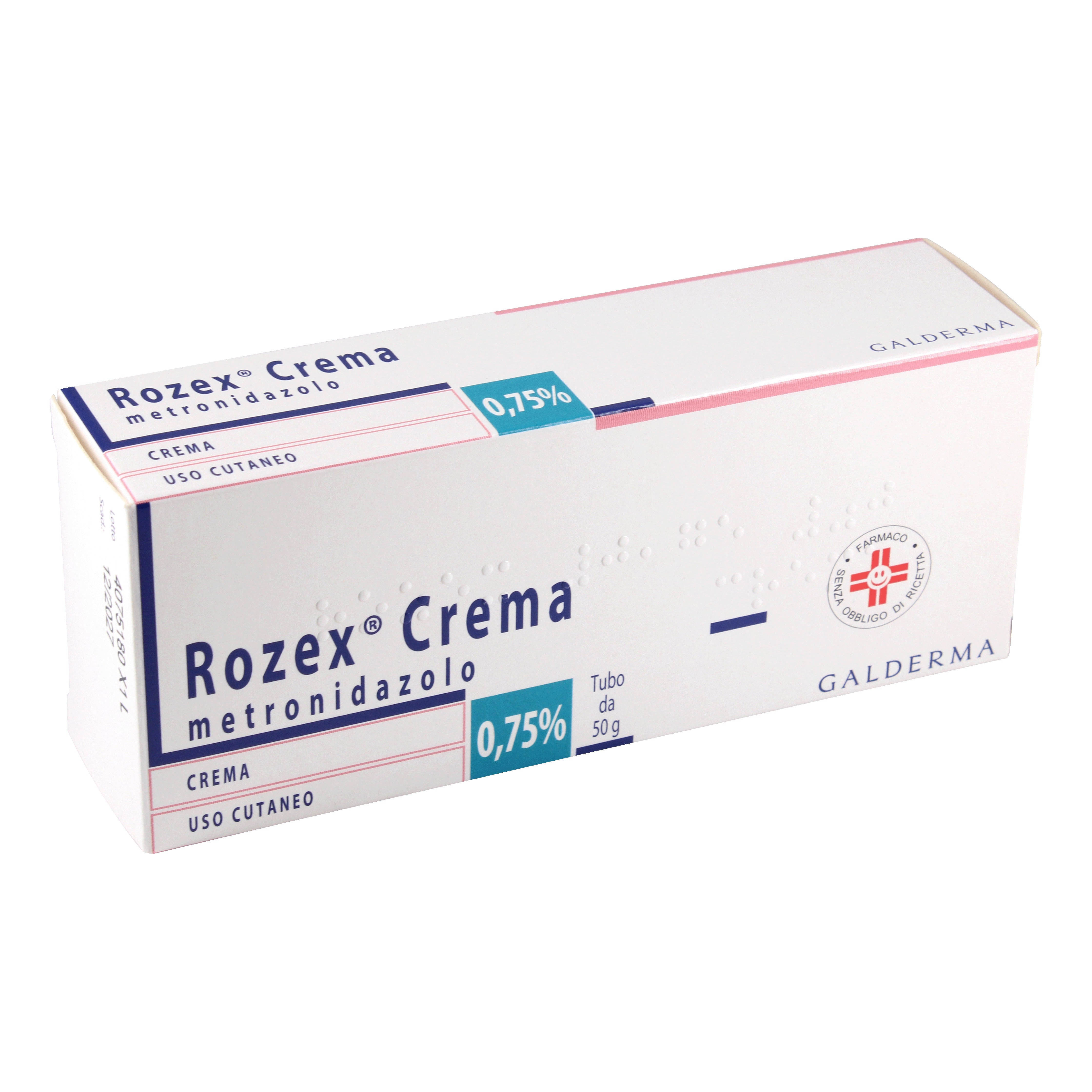 Rozex 0,75% crema metronidazolo