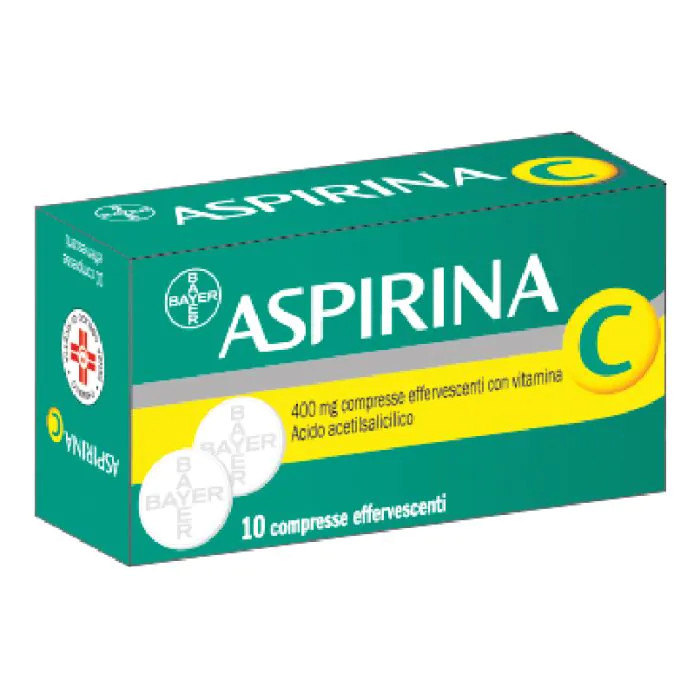 Aspirina C 400mg Febbre Influenza e Raffreddore, 10 Compresse Effervescenti